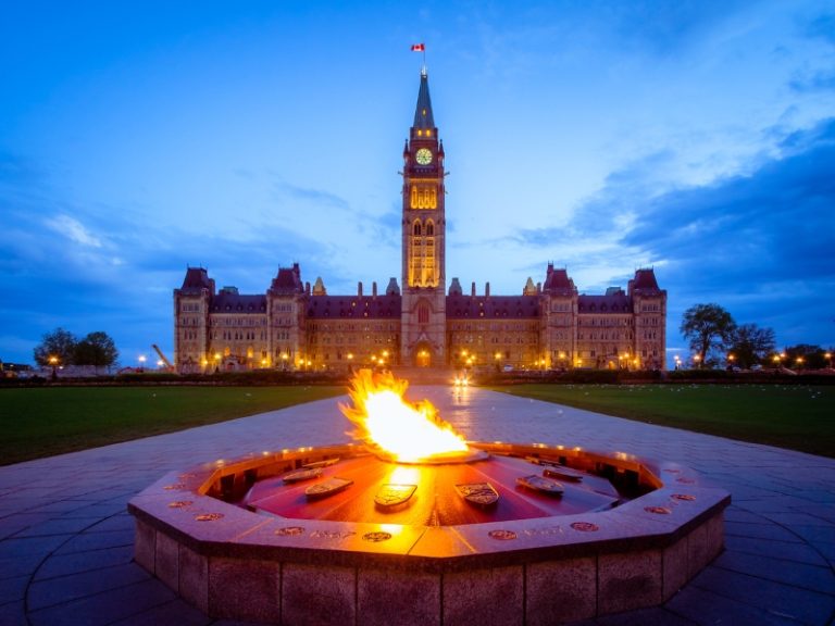 Centennial Flame in Ottawa