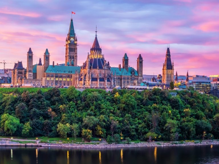 Parliament of Canada in Ottawa