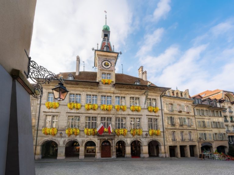 Place de la Palud in Lausanne