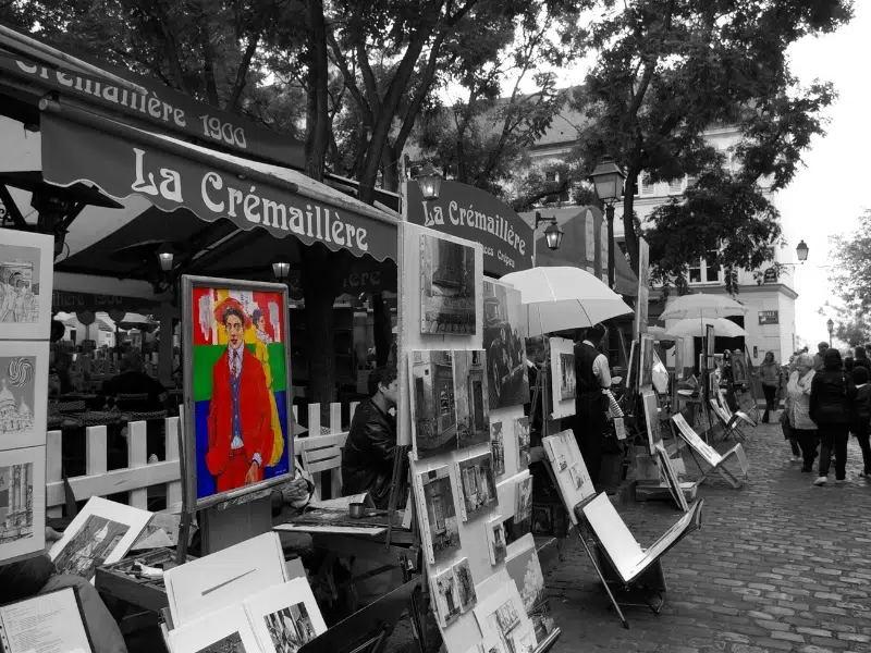 Place du Tertre: Eine lebendige Leinwand im Herzen von Montmartre 2 Place du Tertre in Montmartre