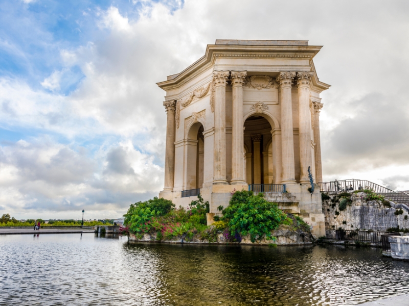 Promenade du Peyrou à Montpellier