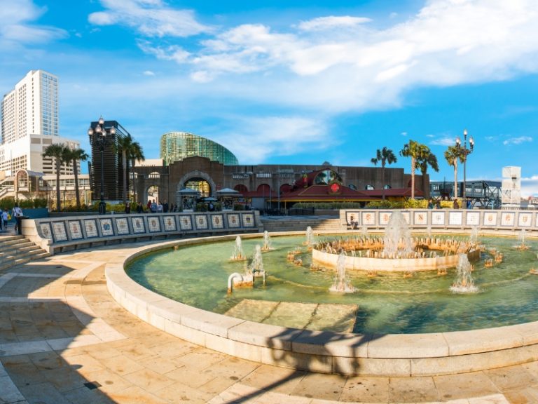 Spanish Plaza em Nova Orleães