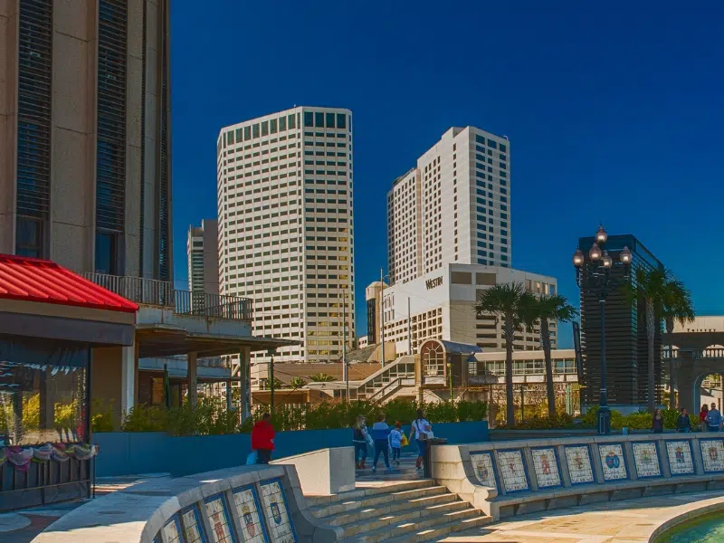Spanish Plaza στη Νέα Ορλεάνη: Mississippi 1 Spanish Plaza στη Νέα Ορλεάνη