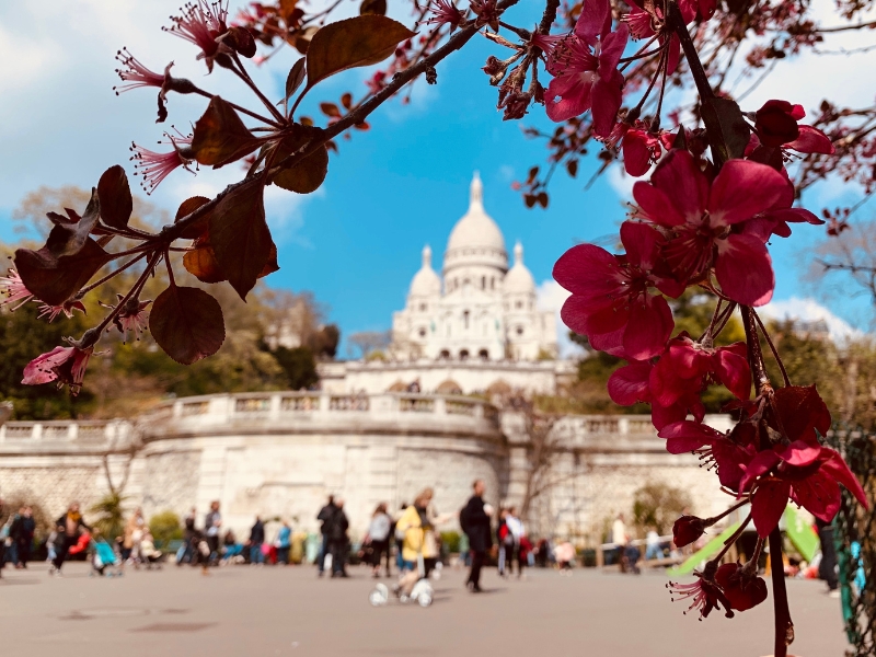 Square Louise Michel à Montmartre