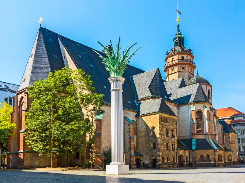 Église Saint-Nicolas à Leipzig
