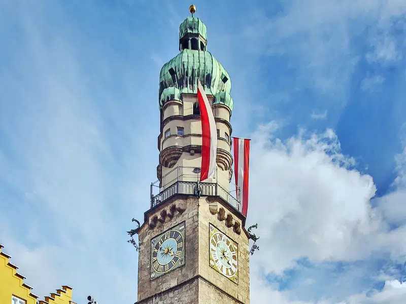 Stadtturm: La gran mirada al pasado de Innsbruck 1 Stadtturm de Innsbruck