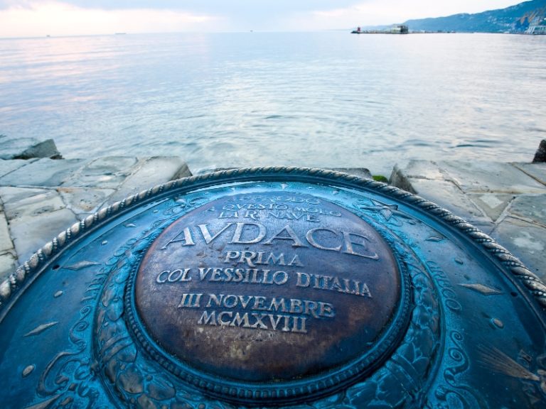 Wind rose in Trieste
