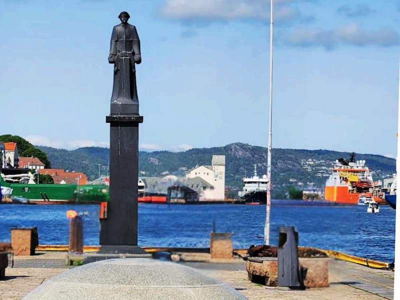 Shetlands Larsen à Bergen