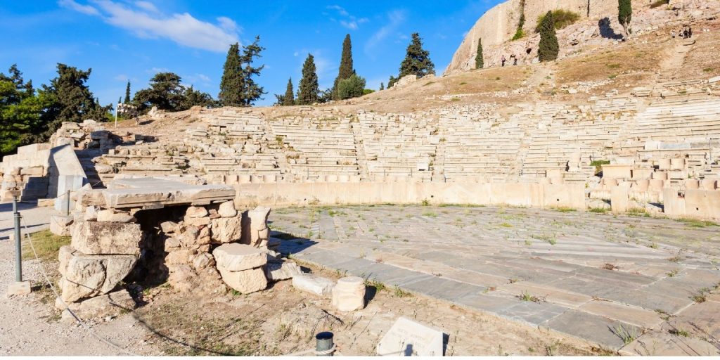 Το θέατρο του Διονύσου στην Αθήνα: Διονύσου: Γενέτειρα του Δυτικού Δράματος 4 Θέατρο του Διονύσου στην Αθήνα