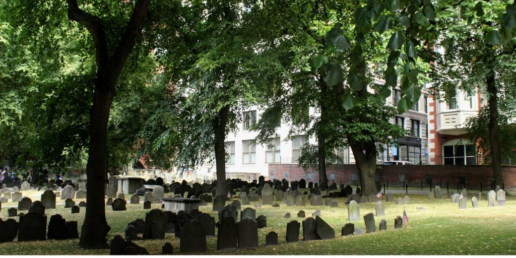 Granary Bury Ground στη Βοστώνη: 3 Granary Burying Ground
