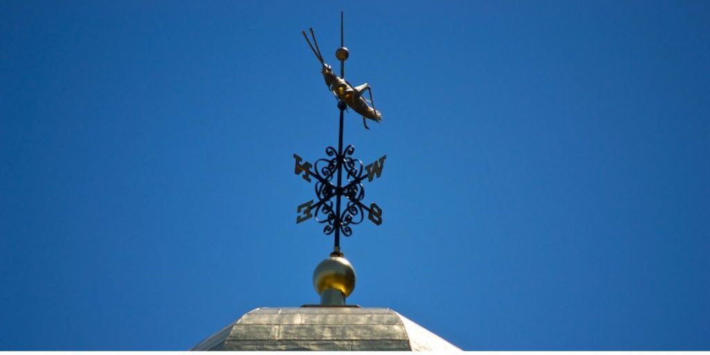 The Grasshopper at Faneuil Hall in Boston: A Golden Guardian of History 3 The Grasshopper