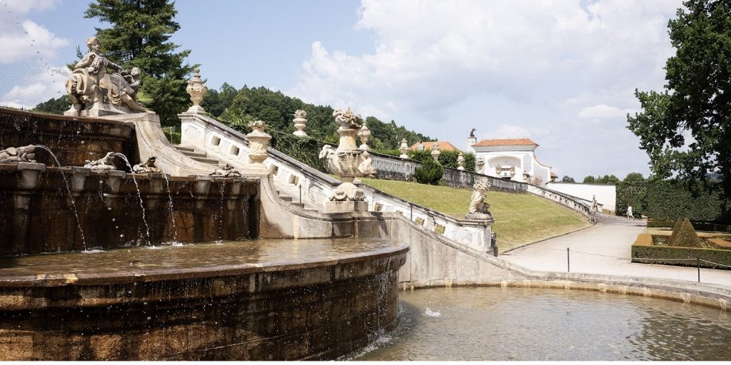 Το σιντριβάνι Cascade στο Český Krumlov: 3 Το σιντριβάνι Cascade στο Český Krumlov