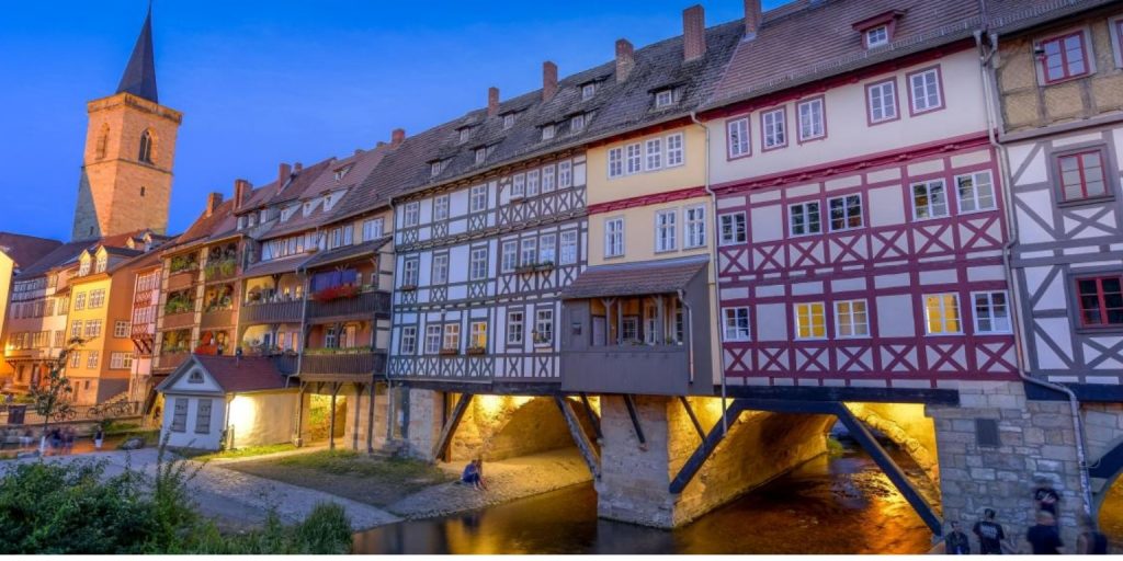 The Venediger Bridge in Erfurt: A Charming Link to the City's Past 2 Venediger Bridge in Erfurt
