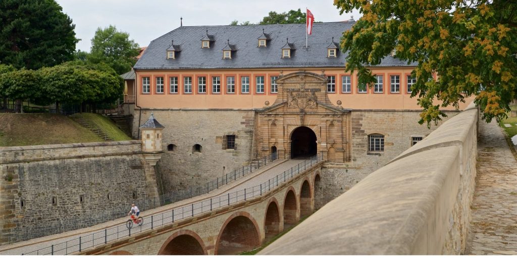 De Zitadelle Petersberg in Erfurt: Een burcht met geschiedenis boven de stad 4 Zitadelle Petersberg in Erfurt