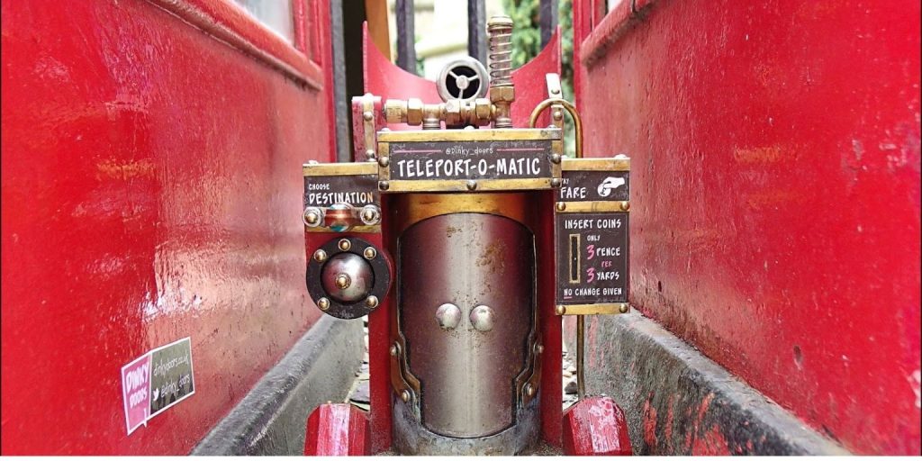 Teleport-o-Matic en Cambridge: Una pequeña puerta a la imaginación 2 Teleport-o-Matic en Cambridge