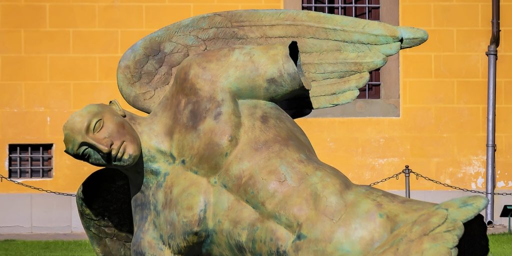 Angelo Caduto: Der moderne Engel von Pisas Platz der Wunder 3 Angelo Caduto: Der moderne Engel vom Platz der Wunder in Pisa