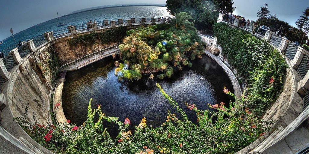 Fuente Aretusa: Donde confluyen mito y realidad en Siracusa 1 Fuente Aretusa