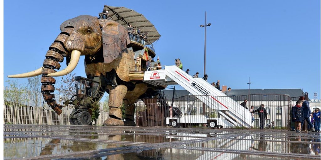 El Gran Elefante de Nantes: Un icono de la imaginación y la industria 1 Le Grand Éléphant en Nantes