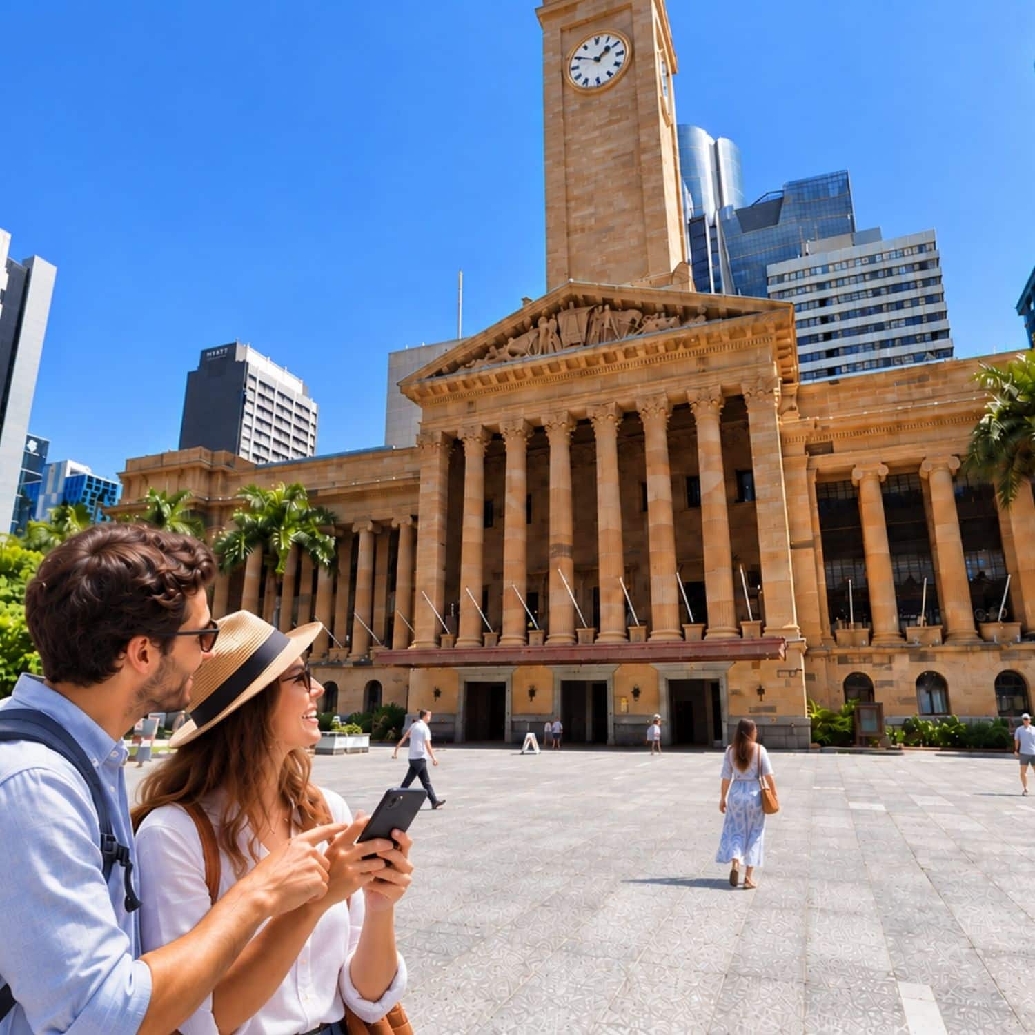 Brisbane Scavenger Hunt and Self-Guided Tour 3 Ayuntamiento de Brisbane
