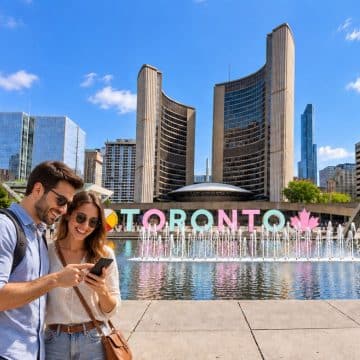 Nathan Philips Square in Toronto