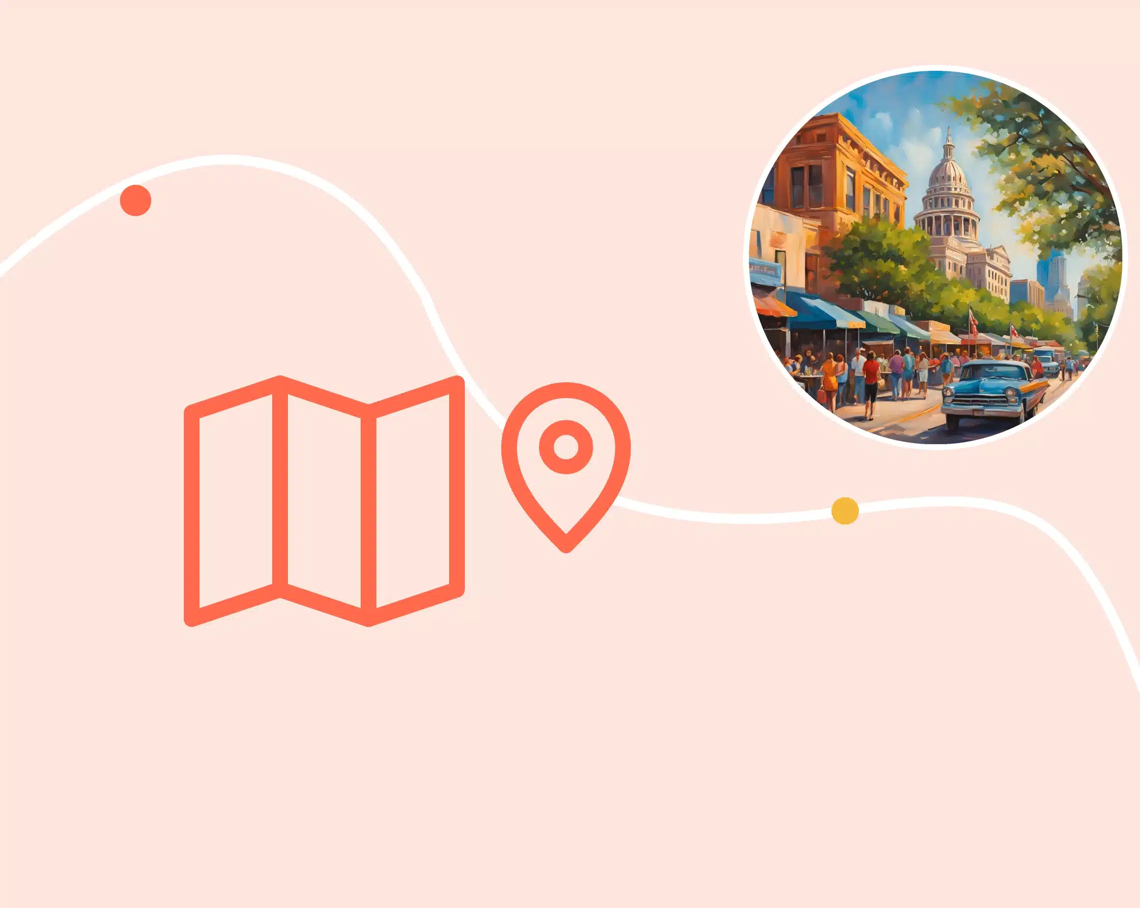 Austin City Guides by World City Trail 1 Οδηγοί πόλης Όστιν από τη World City Trail