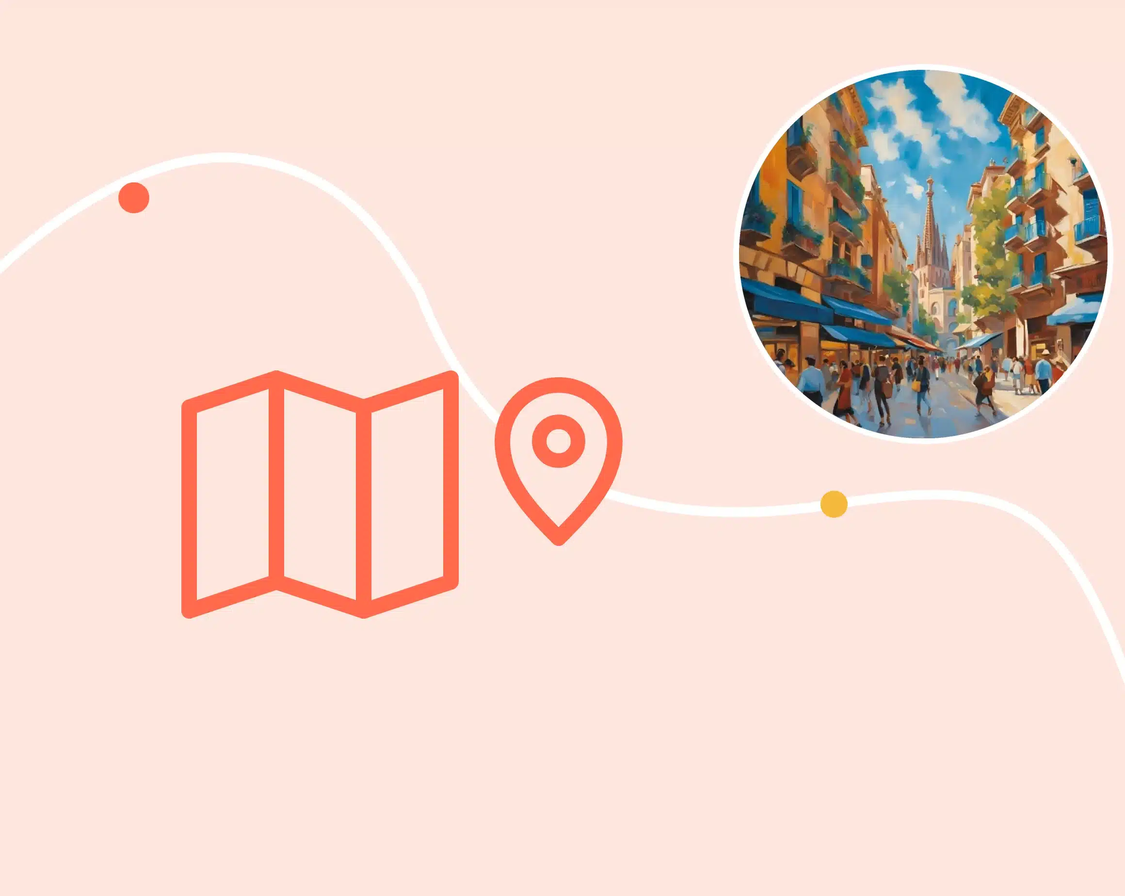 Barcelona City Guides by World City Trail 1 Οδηγοί πόλης Βαρκελώνης από τη World City Trail