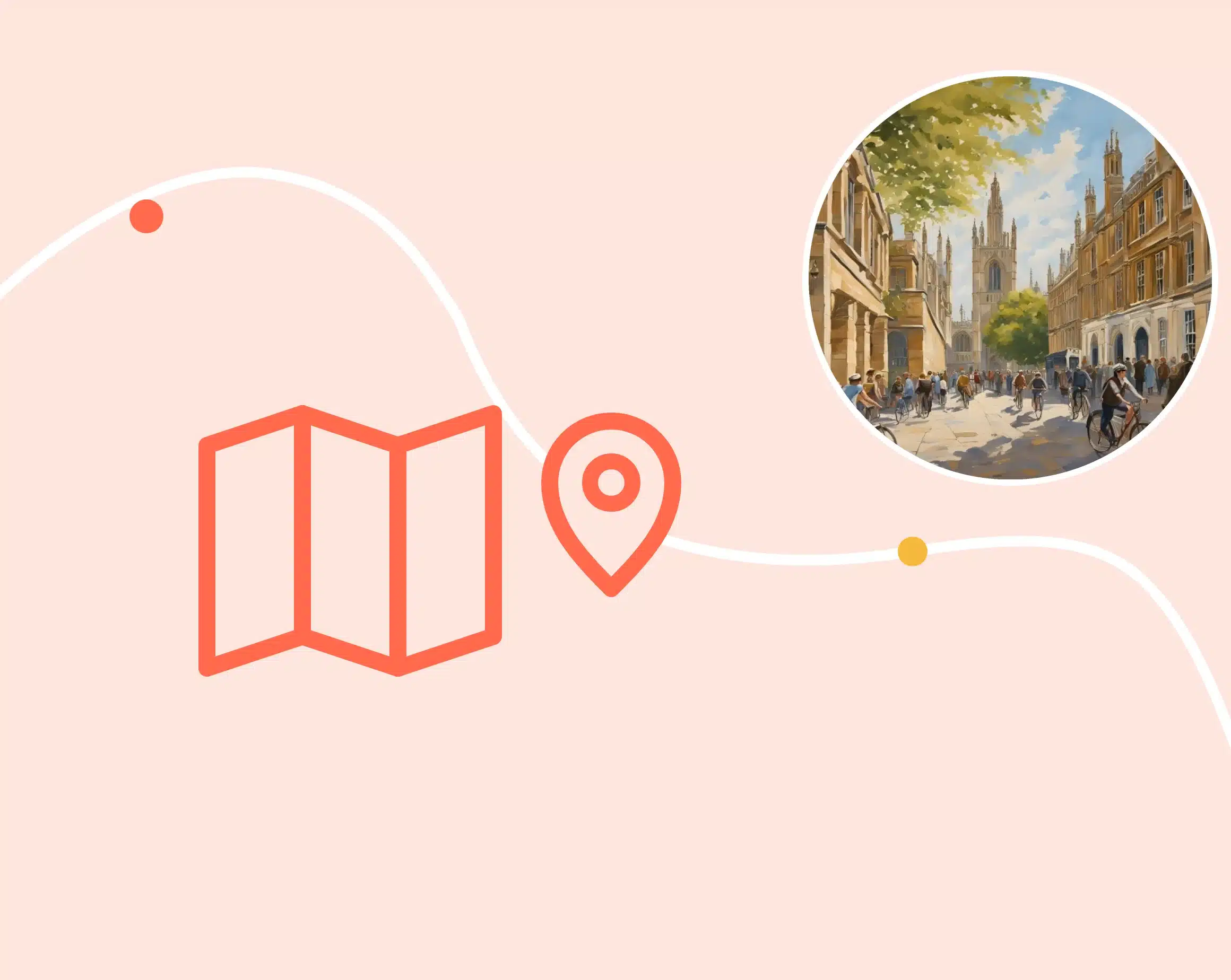 Cambridge City Guides by World City Trail 1 Οδηγοί πόλης Κέμπριτζ από τη World City Trail
