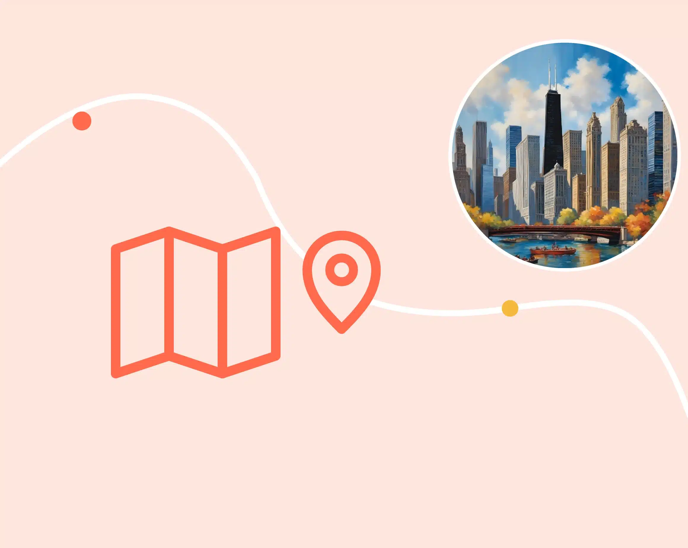 Chicago City Guides by World City Trail 1 Οδηγοί πόλης Σικάγο από τη World City Trail