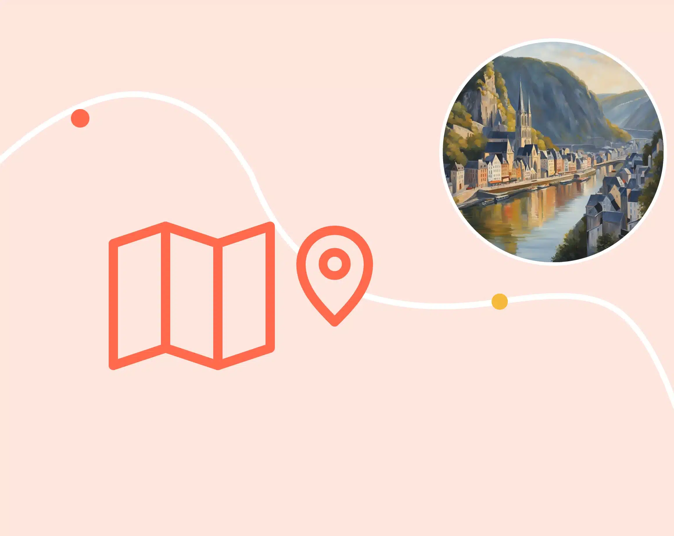 Dinant City Guides by World City Trail 1 Οδηγοί πόλης Dinant από τη World City Trail