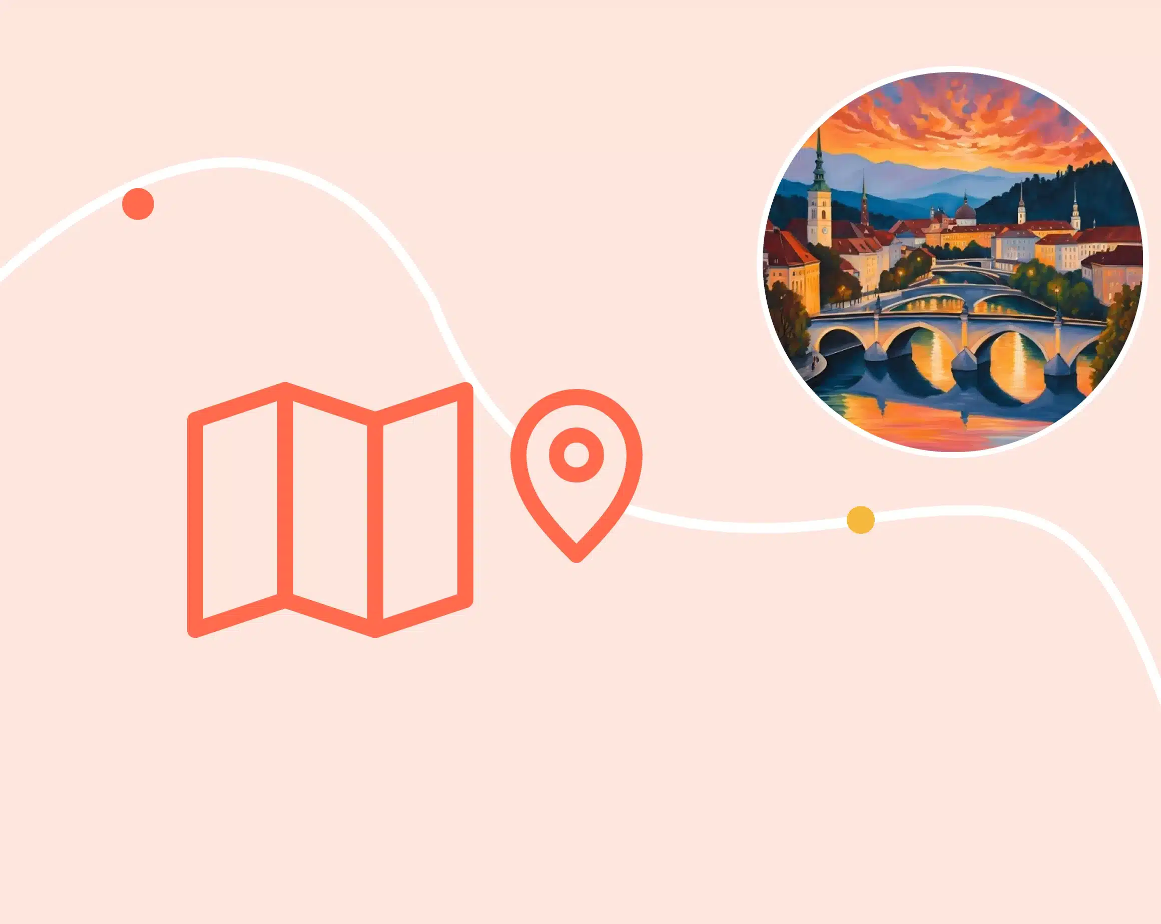 Ljubljana City Guides by World City Trail 1 Οδηγοί πόλης για τη Λιουμπλιάνα από τη World City Trail