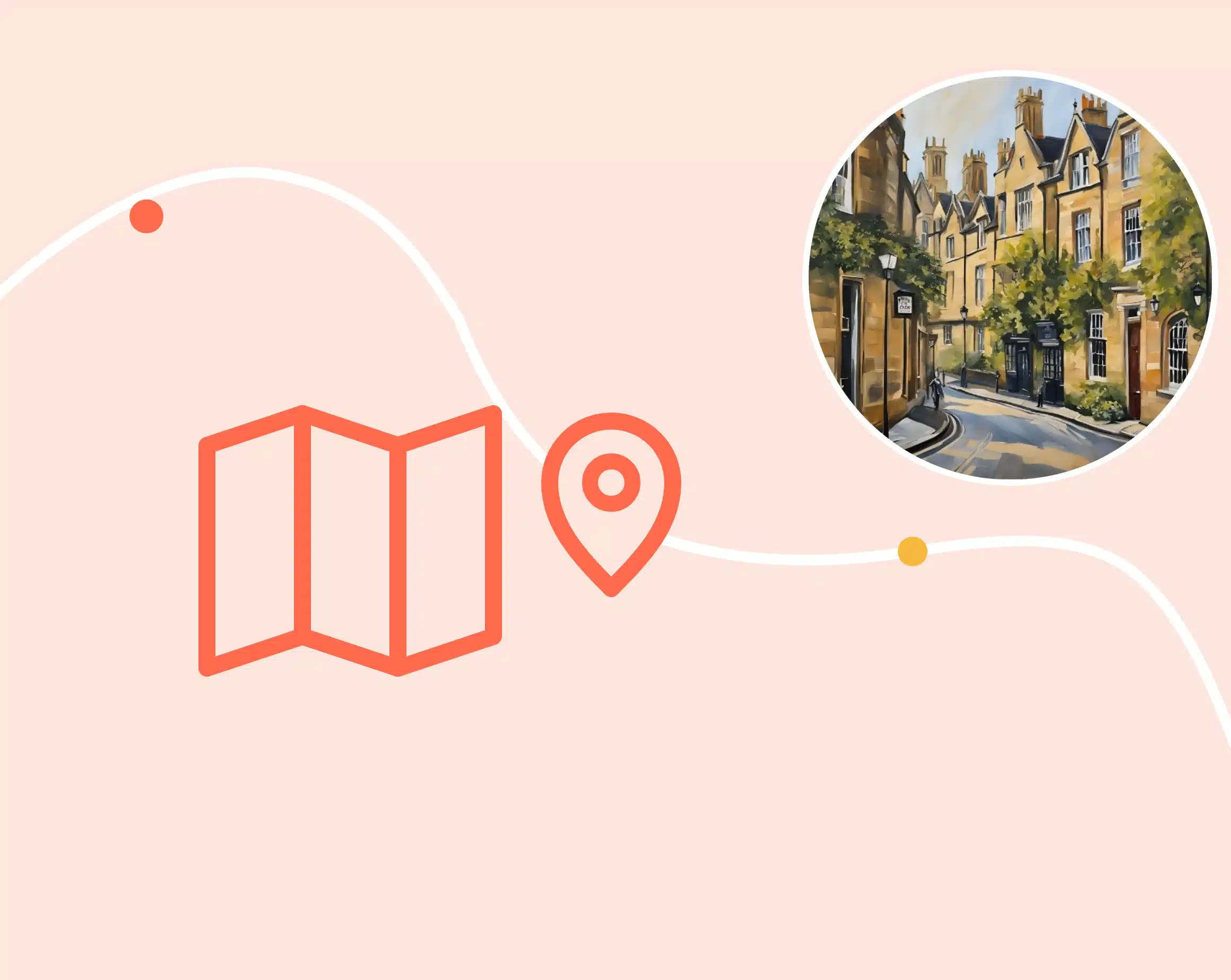 Oxford City Guides by World City Trail 1 Οδηγοί πόλης Οξφόρδης από τη World City Trail